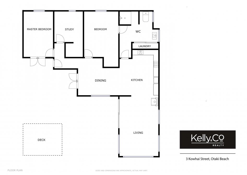 2D Floor Plan real estate Wellington 2D Floor Plan by Soulhaven example small